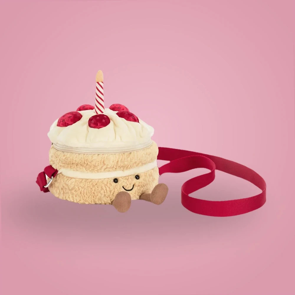 Amuseables Birthday Cake Bag – soft plush toy