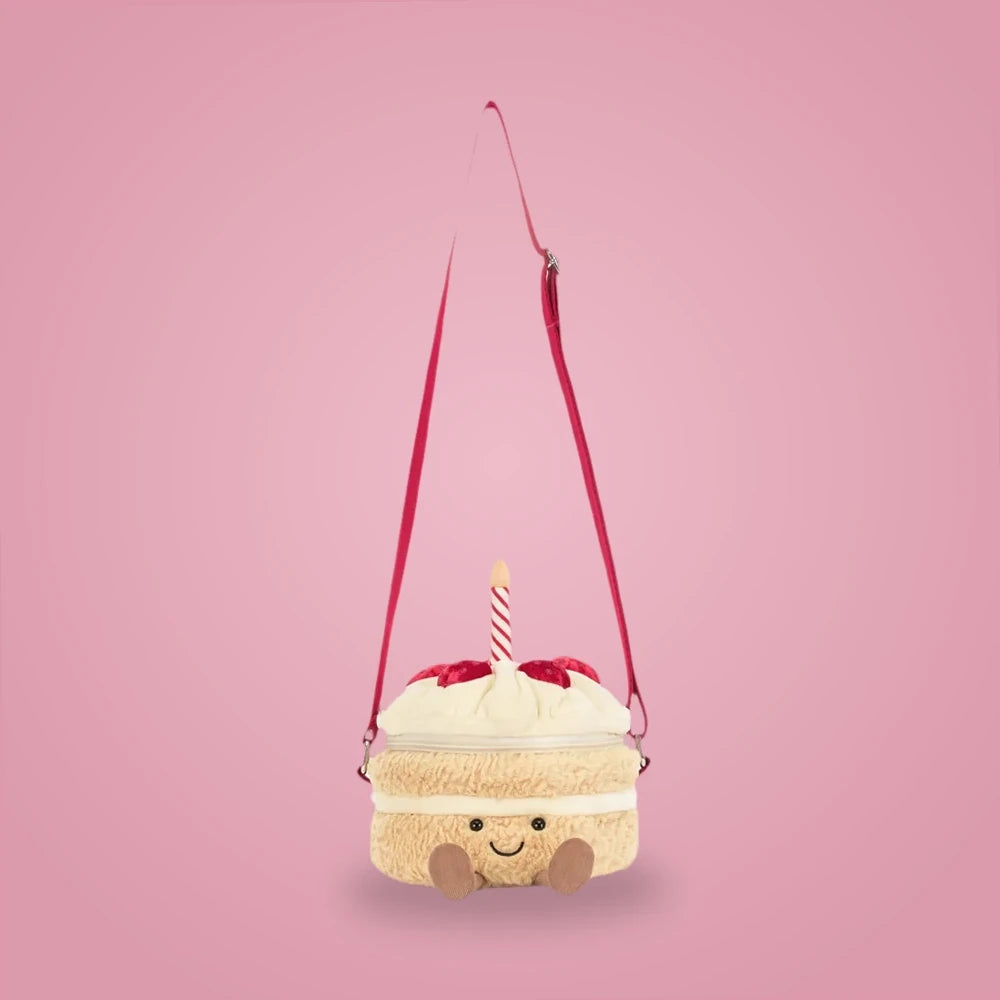 Amuseables Birthday Cake Bag – soft plush toy
