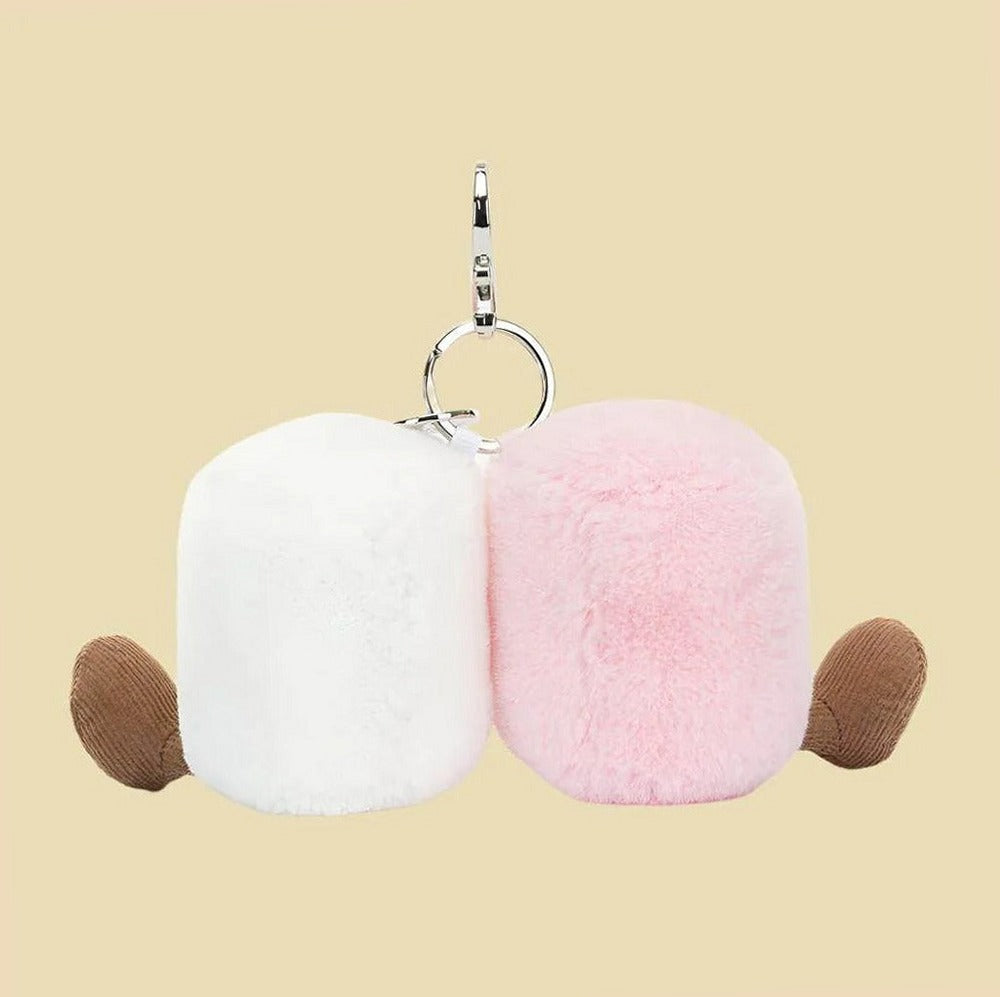 Amuseables Pair of Marshmallows Bag Charm