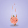 Amuseables Peach Shoulder Bag – soft plush toy