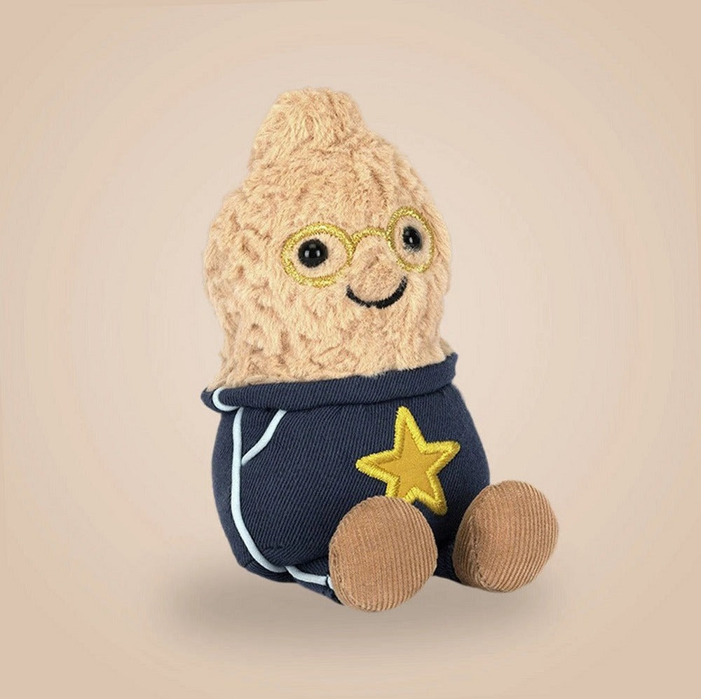 Amuseables Peanut Star Student Outfit – soft plush toy