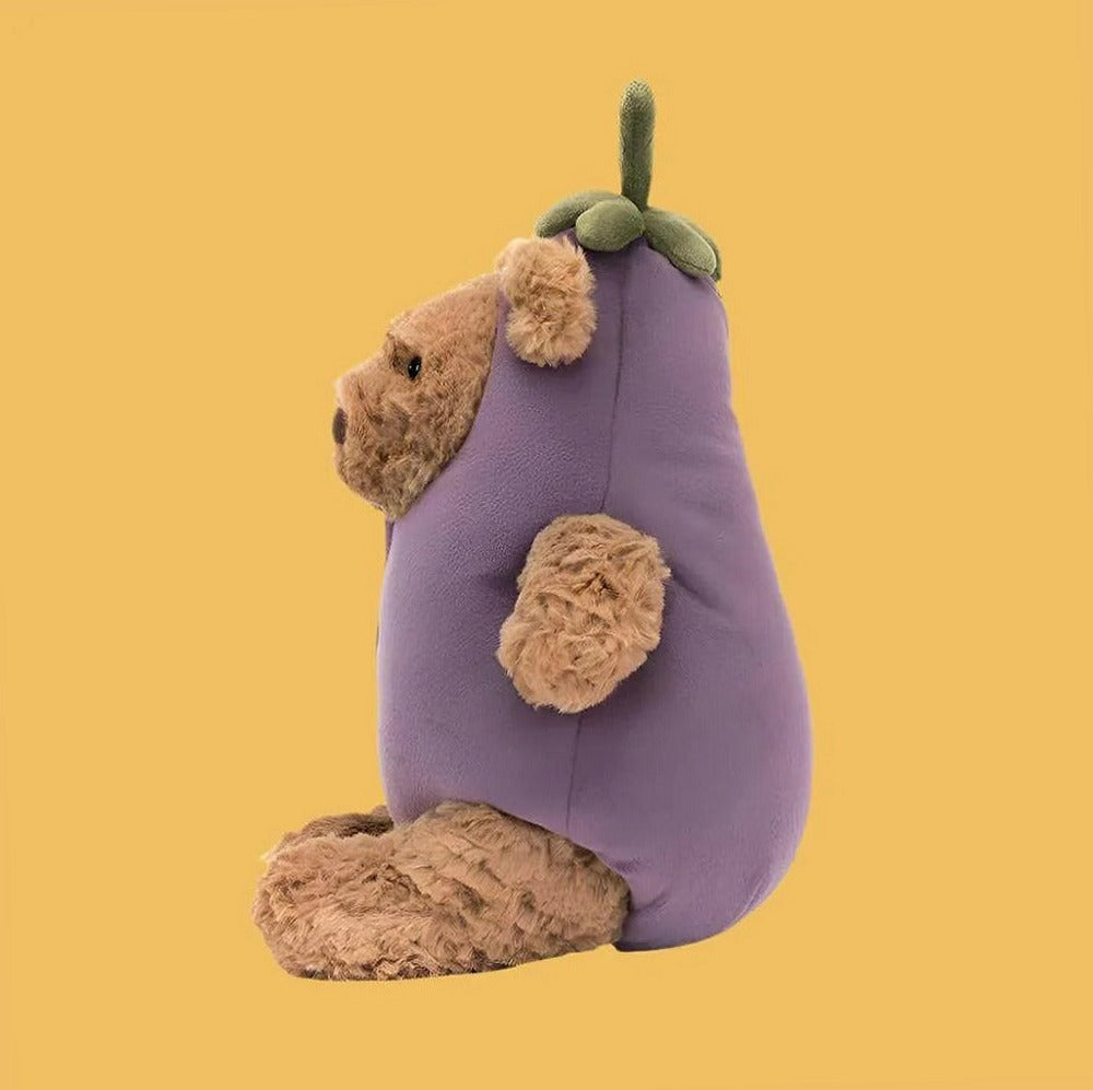 Bartholomew Bear Aubergine