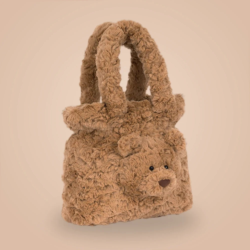 Bartholomew Bear Handbag – soft plush toy
