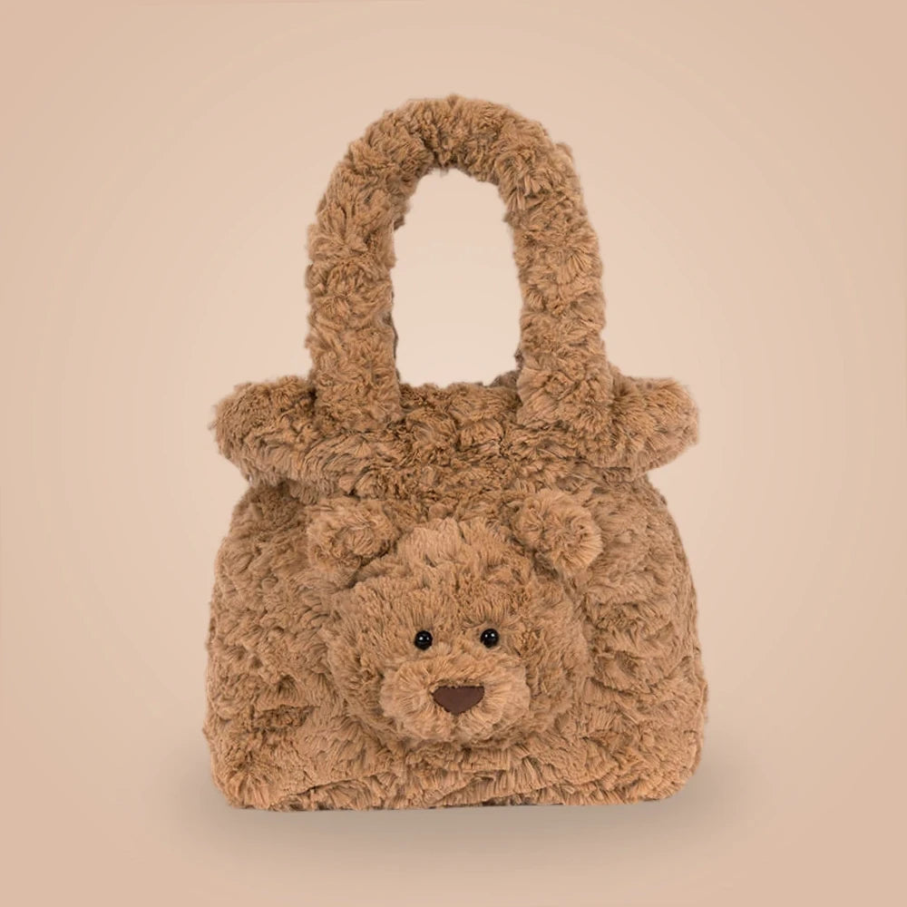 Bartholomew Bear Handbag – soft plush toy