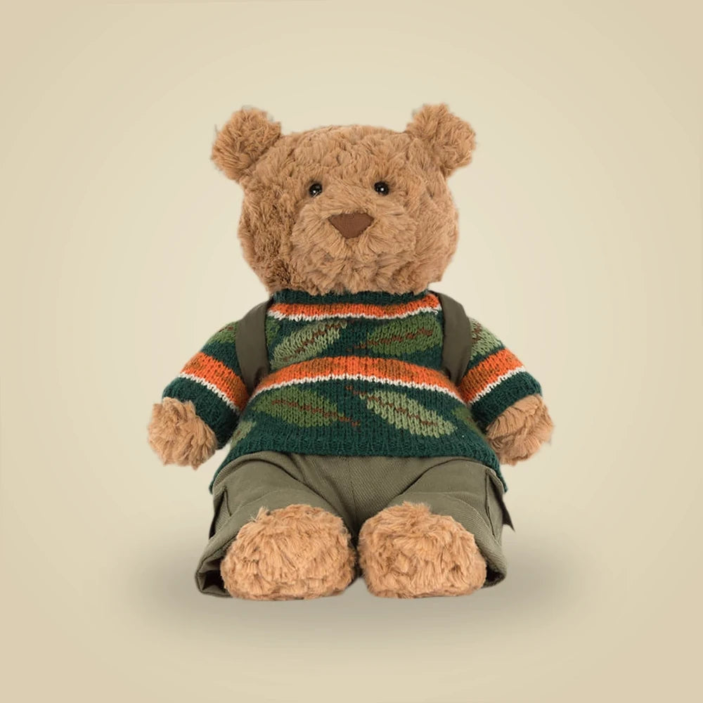 Bartholomew Bear Hiking Outfit – soft plush toy