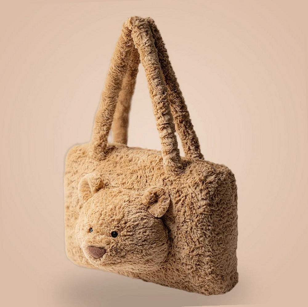 Bartholomew Bear Tote Bag – soft plush toy, view 2