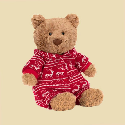 Bartholomew Bear Winter Pyjamas