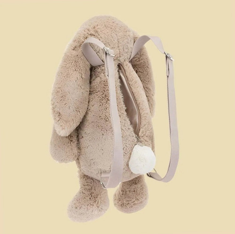 Bashful Beige Bunny Backpack