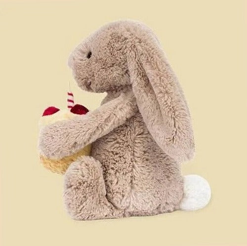 Bashful Beige Bunny 'Birthday'