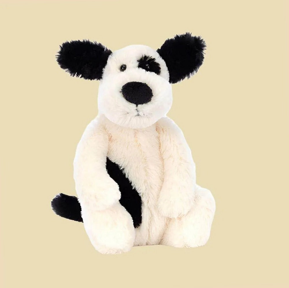 Bashful Black & Cream Puppy