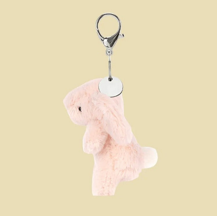 Bashful Bunny Blush Bag Charm