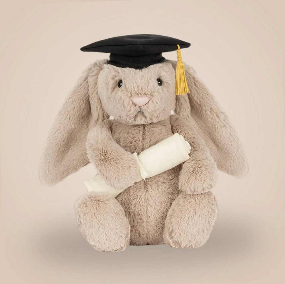 Bashful Bunny Graduation Outfit – soft plush toy, view 4