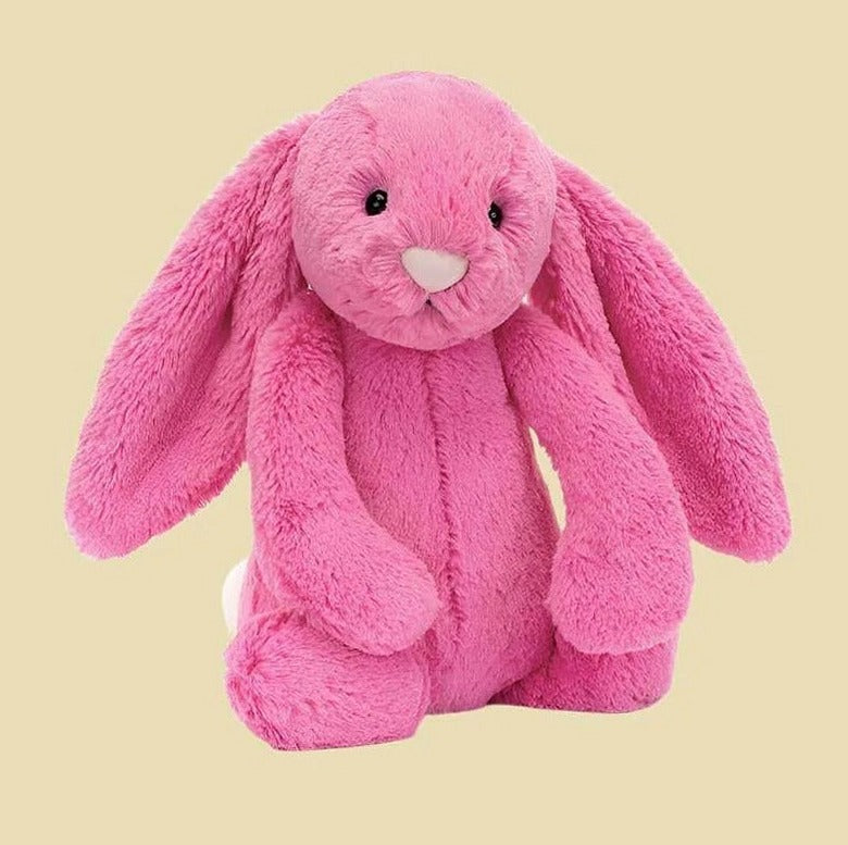 Bashful Hot Pink Bunny