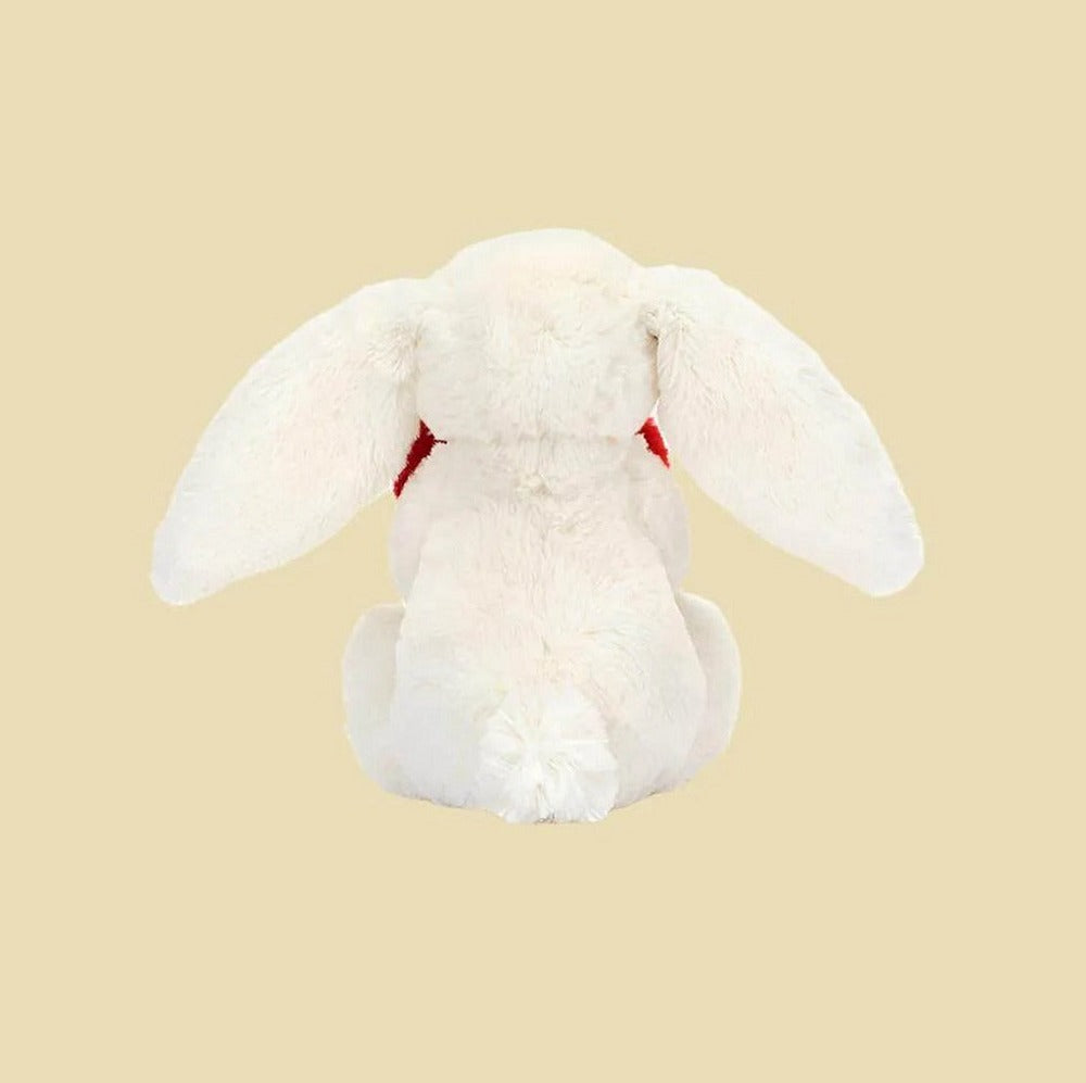 Bashful Red Love Heart Bunny