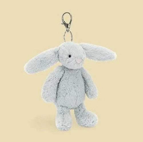 Bashful Silver Bunny Bag Charm