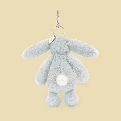 Bashful Silver Bunny Bag Charm