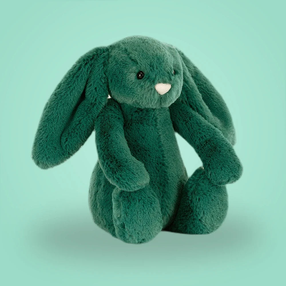 Bashful Teal Bunny – soft plush toy