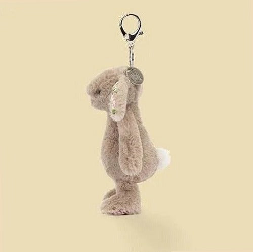 Blossom Beige Bunny 'Petal' Bag Charm