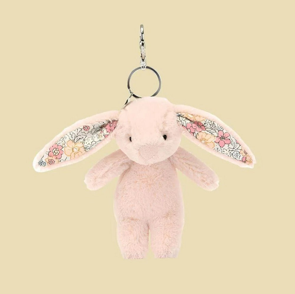 Blossom Blush Bunny Bag Charm