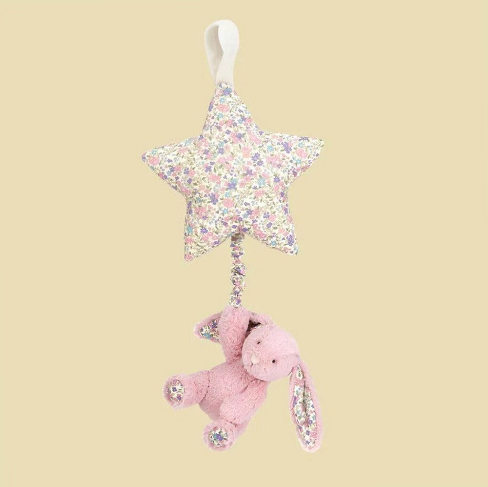 Blossom Tulip Bunny Star Musical Pull