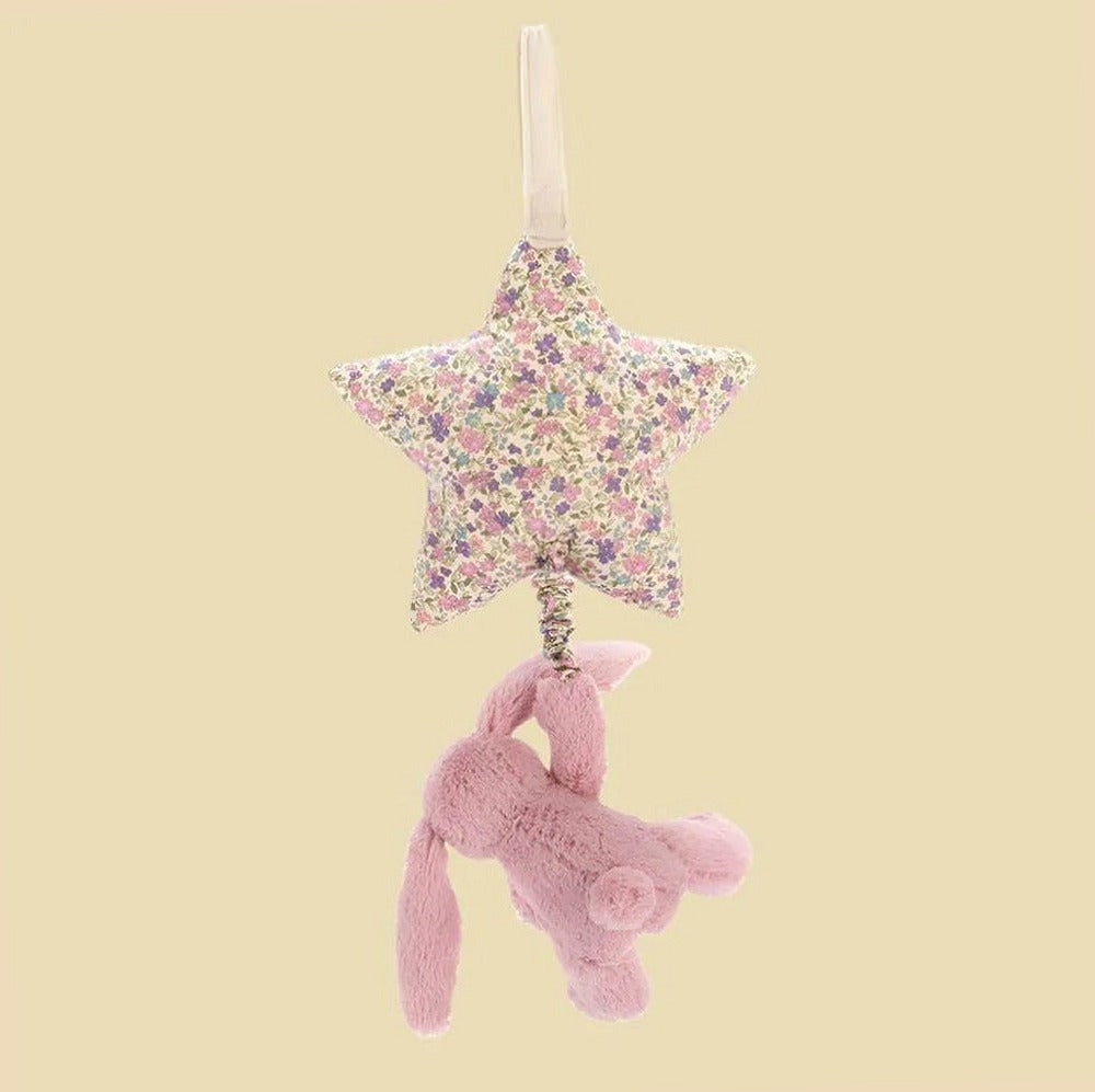 Blossom Tulip Bunny Star Musical Pull