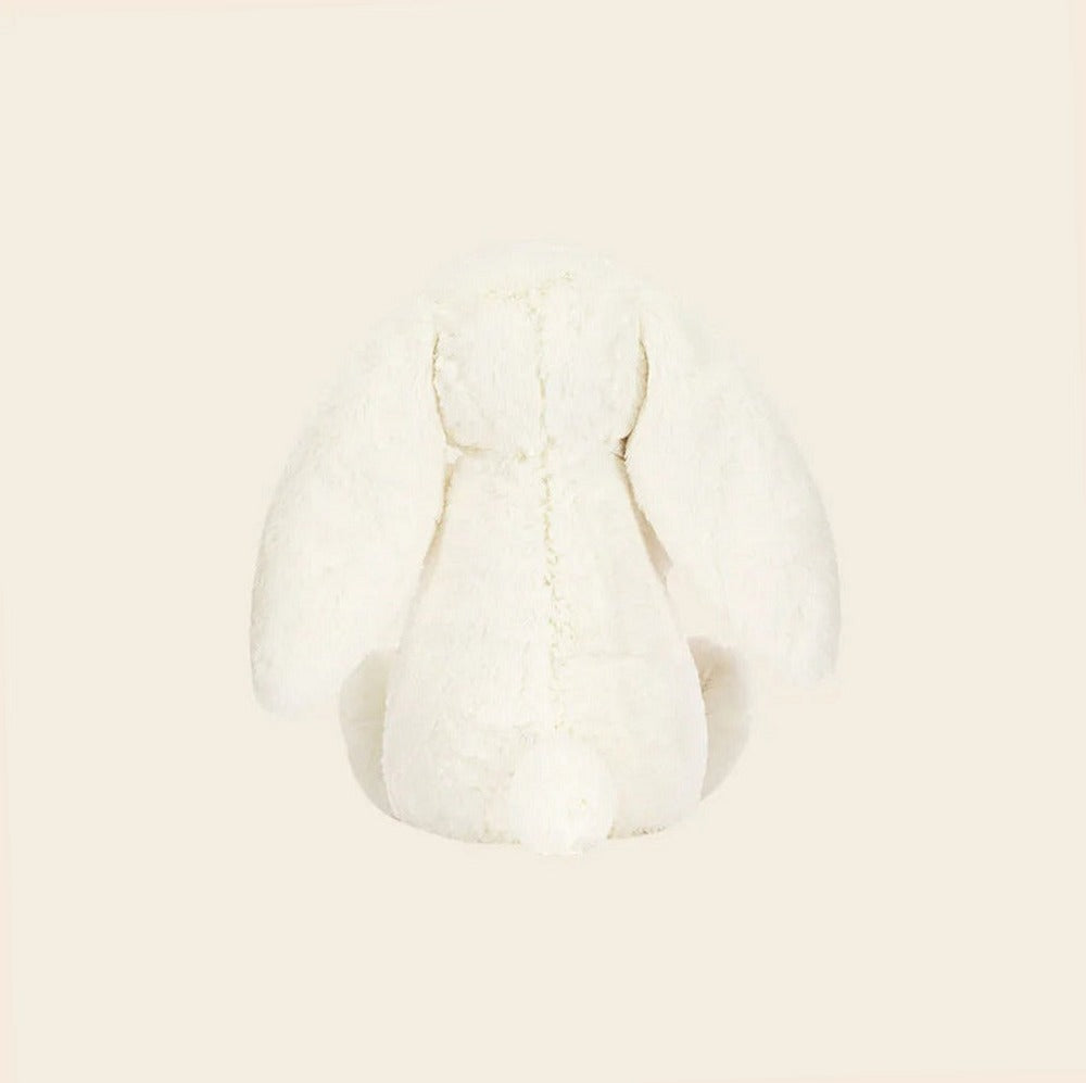 Cream Bunny with Rose
