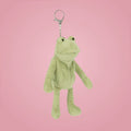 Fergus Frog Bag Charm – soft plush toy