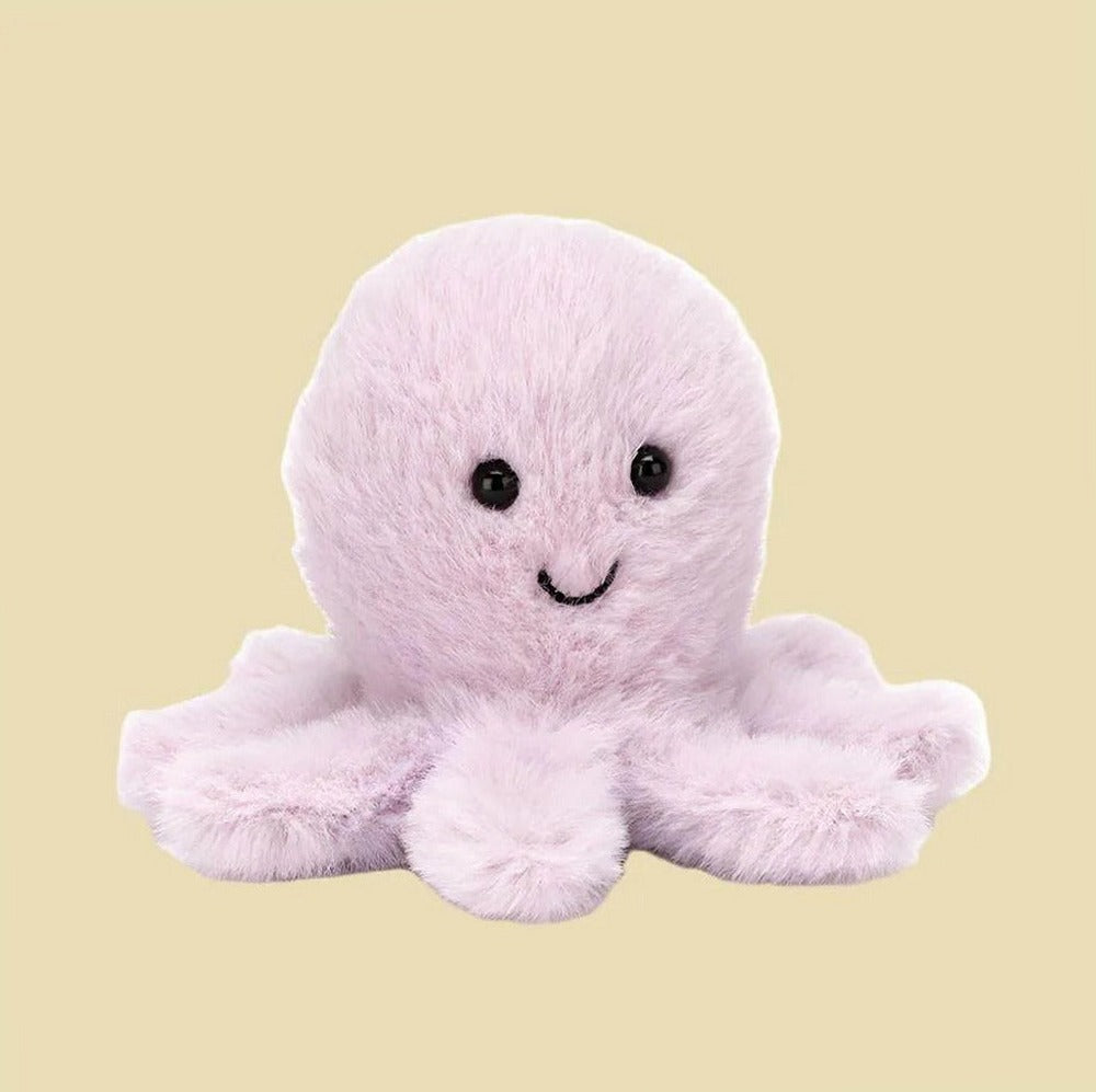 Fluffy Octopus Bag Charm
