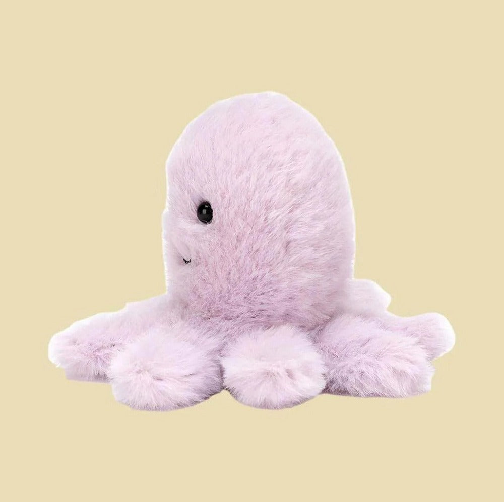 Fluffy Octopus Bag Charm