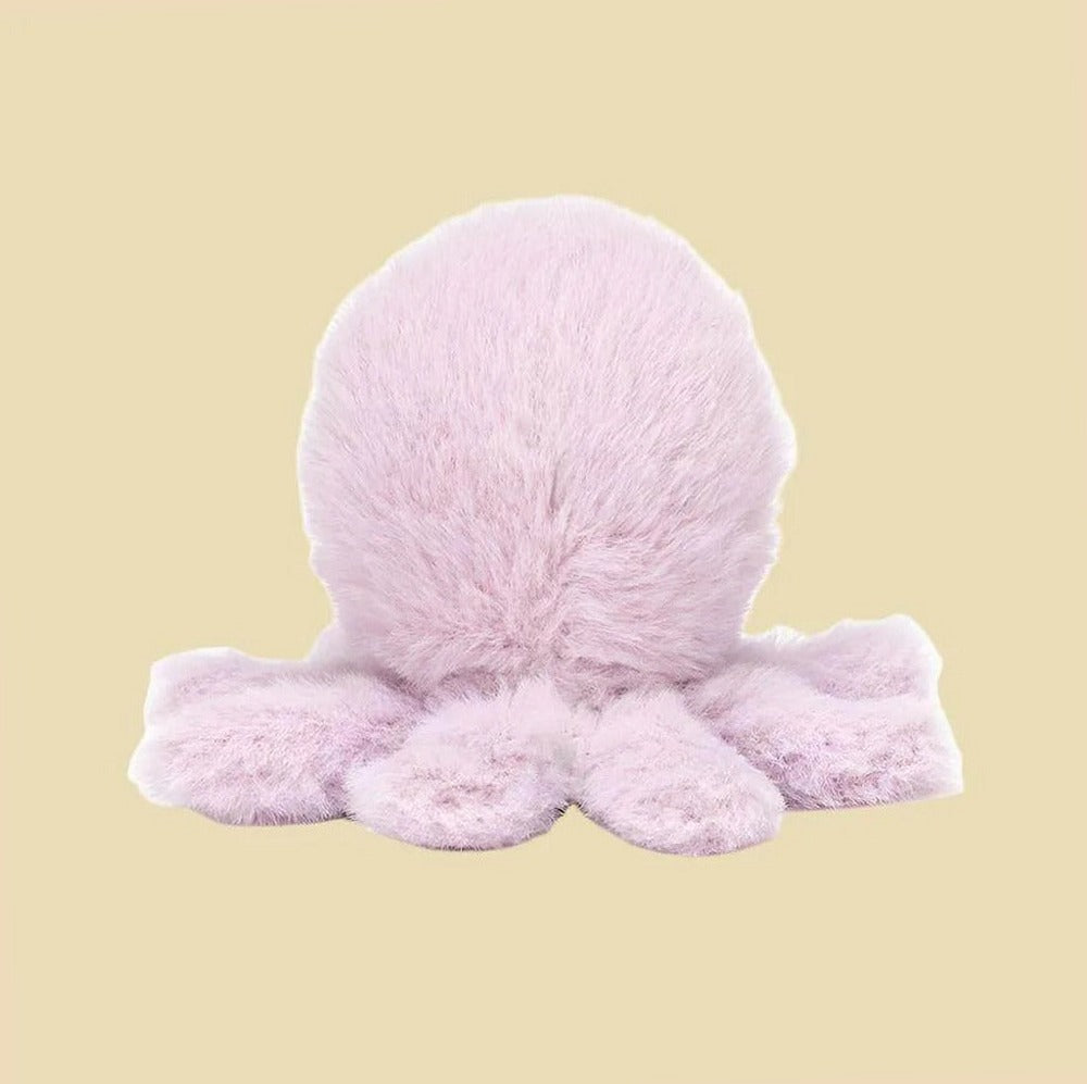 Fluffy Octopus Bag Charm