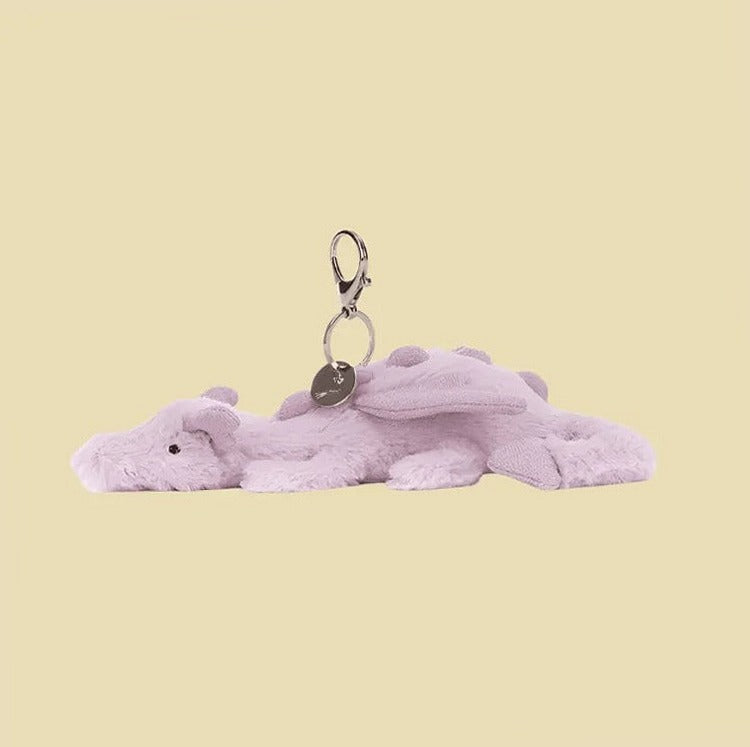 Lavender Dragon Bag Charm