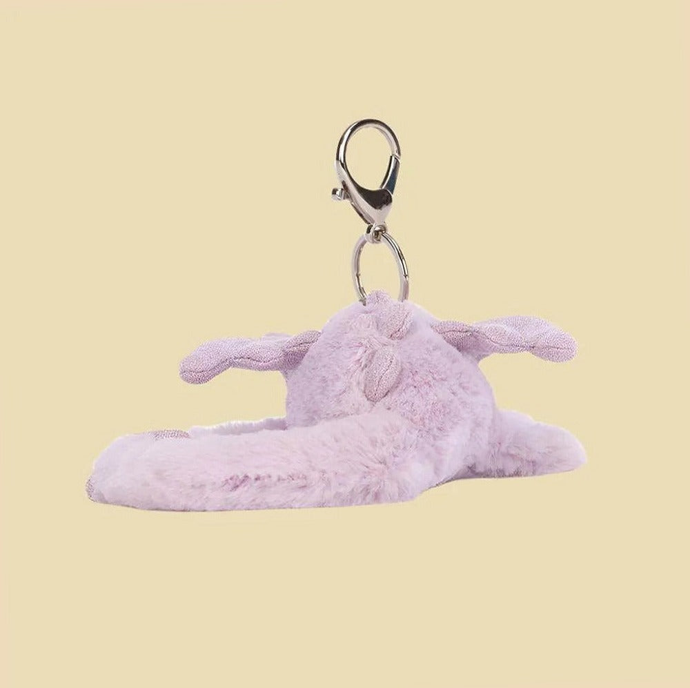 Lavender Dragon Bag Charm