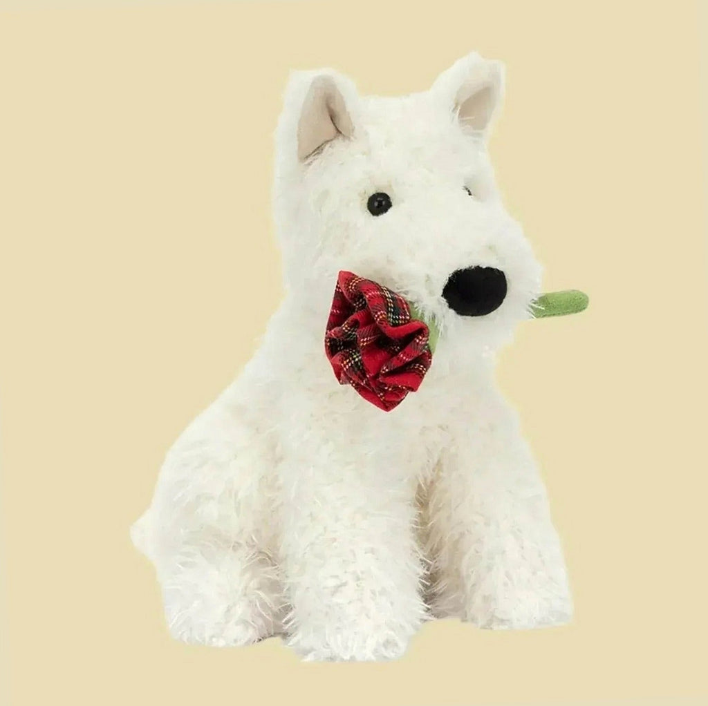 Munro Scottie Dog Valentines Rose