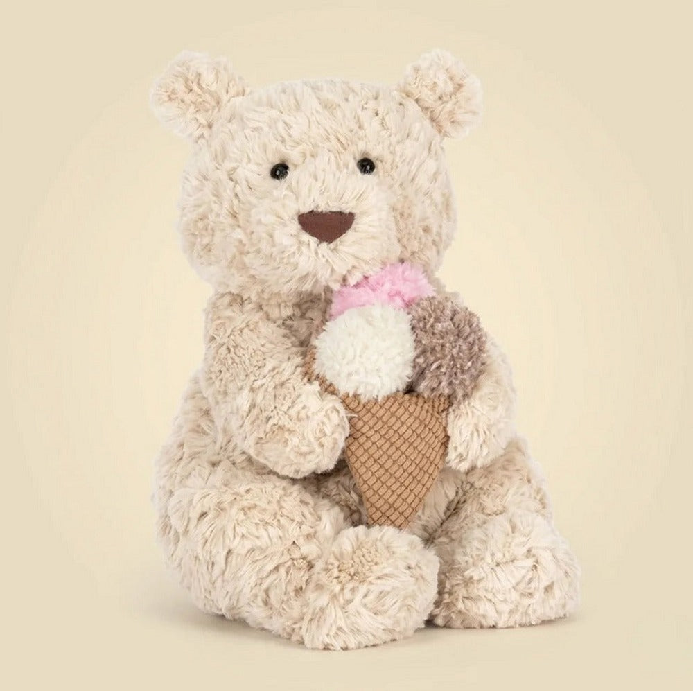 Oatus Bear With Ice Cream