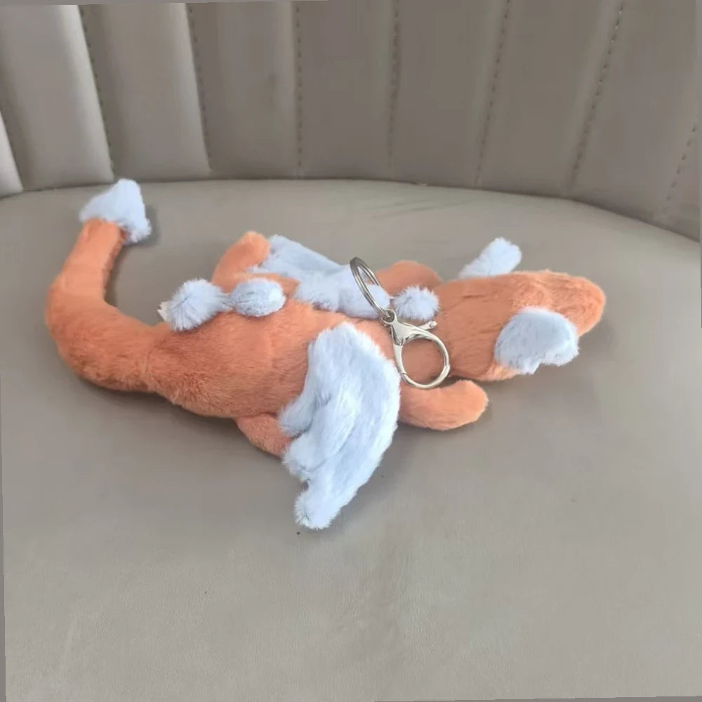 Persimmon Dragon Bag Charm – soft plush toy