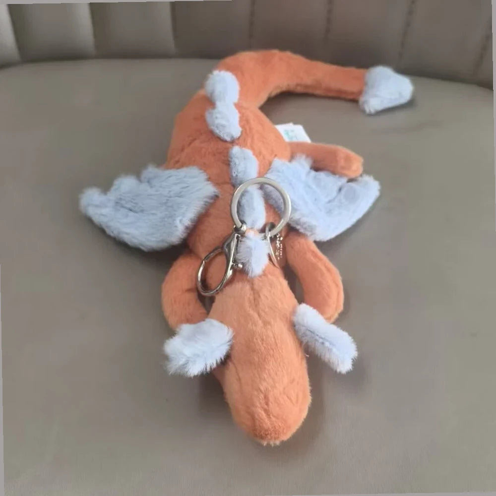 Persimmon Dragon Bag Charm – soft plush toy