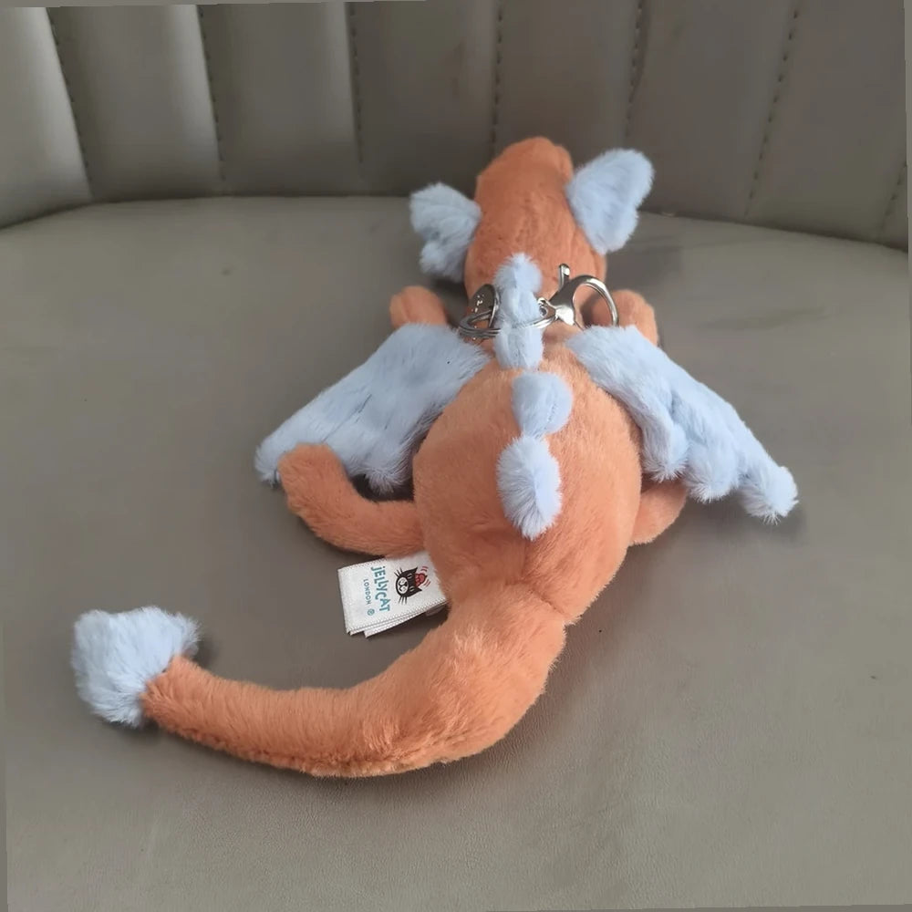 Persimmon Dragon Bag Charm – soft plush toy