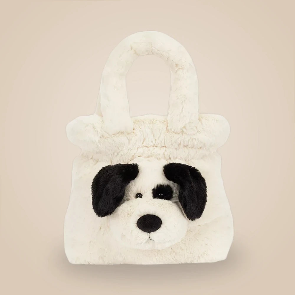 Rufferty Puppy Handbag – soft plush toy