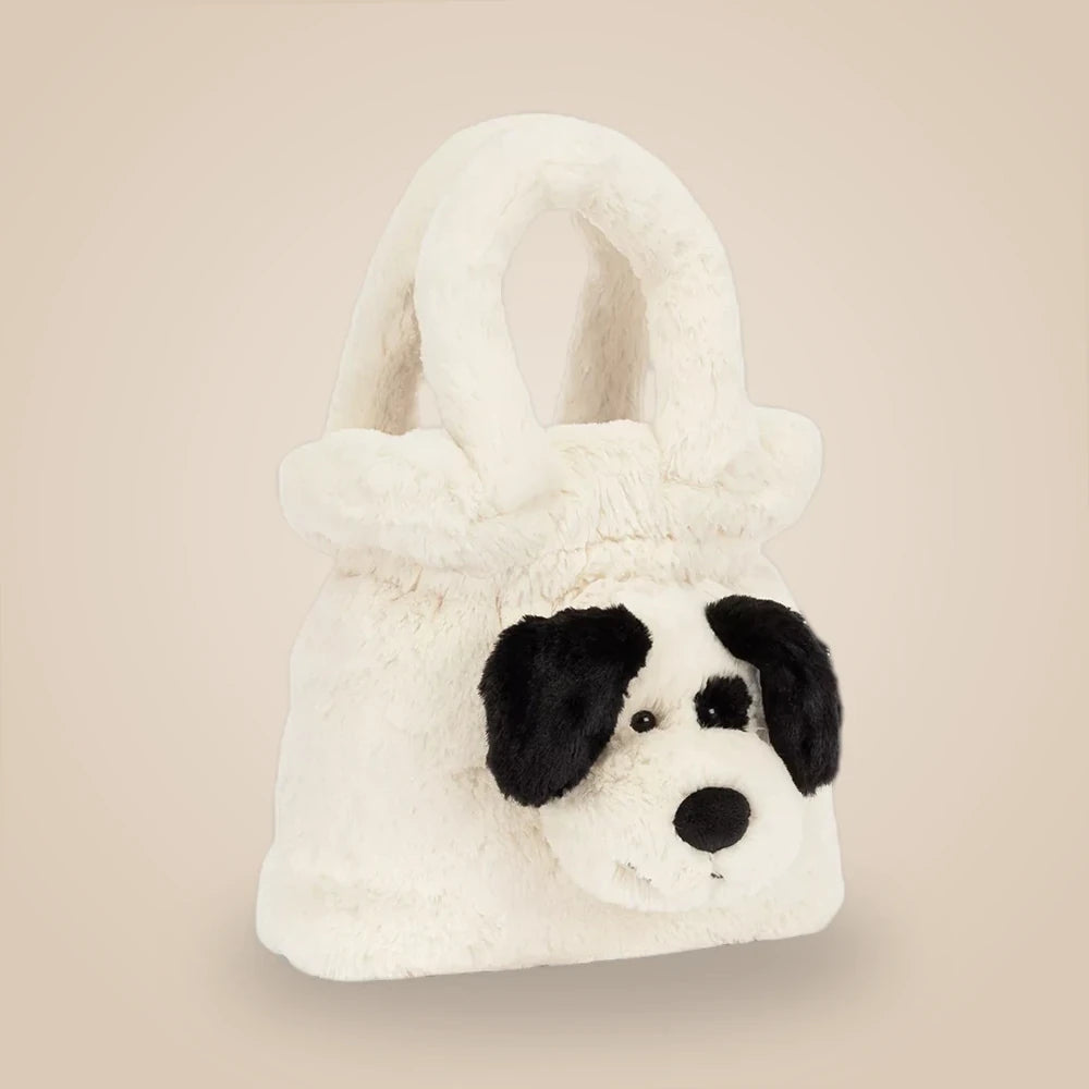 Rufferty Puppy Handbag – soft plush toy