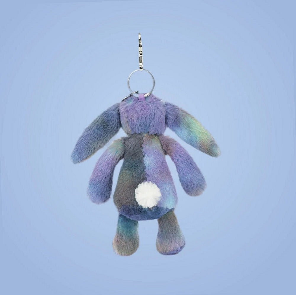 Zodihop Luxe Bunny Bag Charm – soft plush toy, view 4