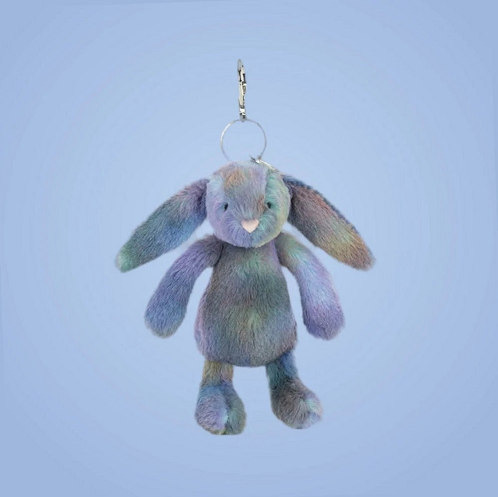 Zodihop Luxe Bunny Bag Charm – soft plush toy, view 5