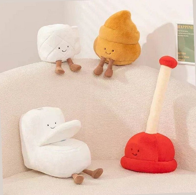 Amuseables Poopy Toilet Family